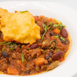 Bison Chili with Bannock